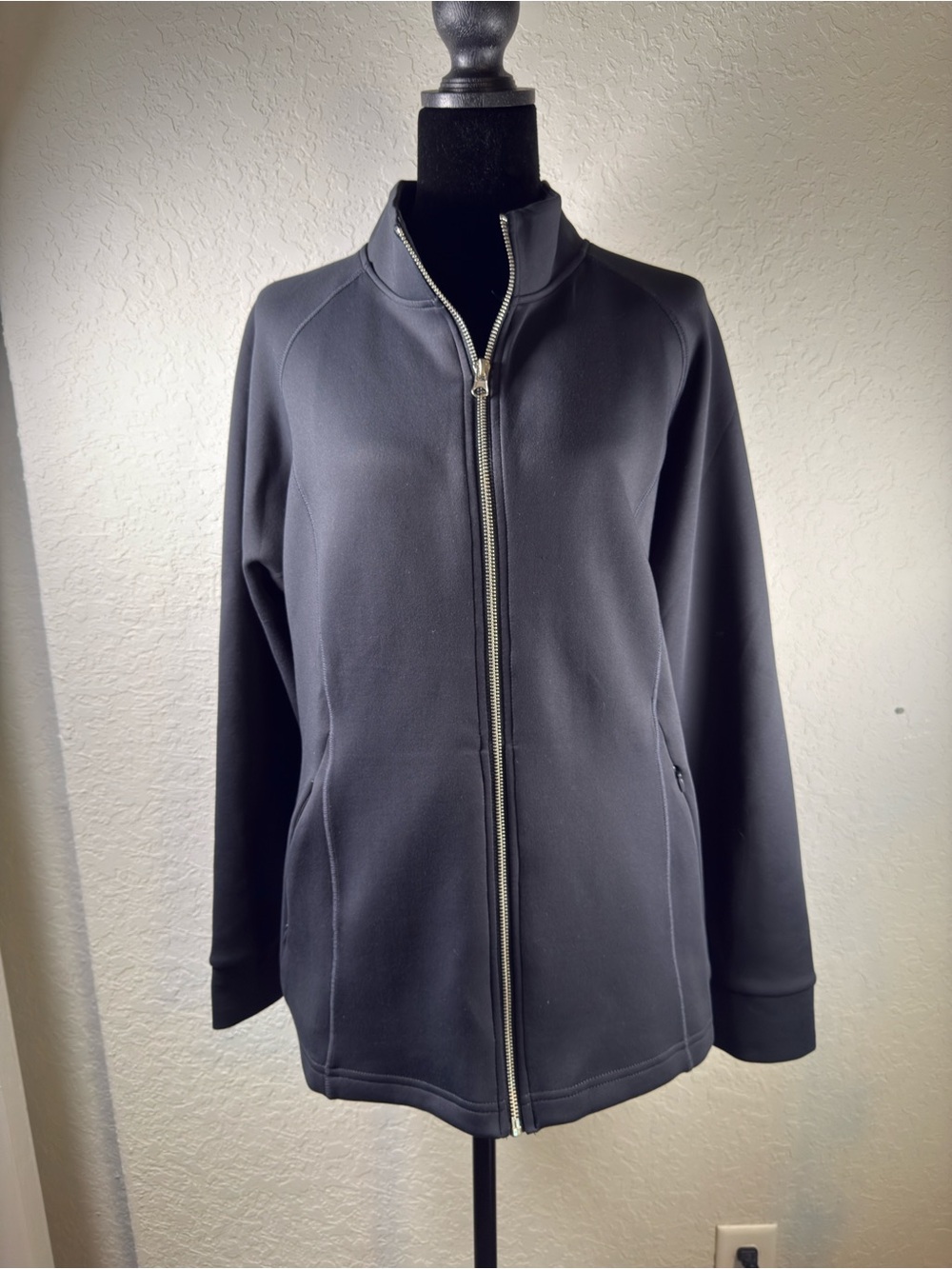 32 Degrees Heat Gray Full Zip Performance Jacket Women’s Large